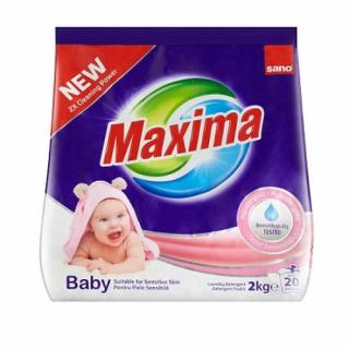 Sano Maxima Detergent Rufe Pudra Baby 2kg