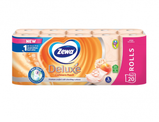 Zewa Cashmere Peach Hartie Igienica, 3 straturi, 20 role