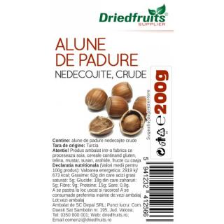 ALUNE DE PADURE NEDECOJITE CRUDE 200 G