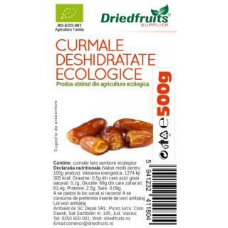 BIO CURMALE DESHIDRATATE FARA SAMBURI 500 G