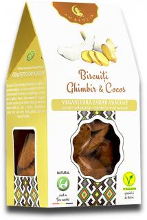 BISCUITI GHIMBIR SI COCOS 130G