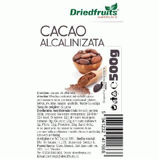 CACAO ALCALIZATA 500 G