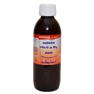 CALCIU, VITAMINA C, VITAMINA D3 250 ML