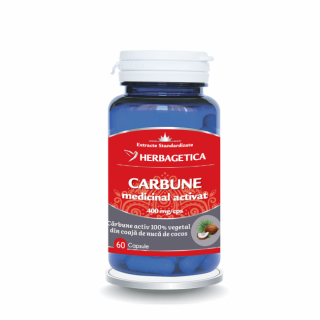 CARBUNE MEDICINAL ACTIVAT 60 CPS