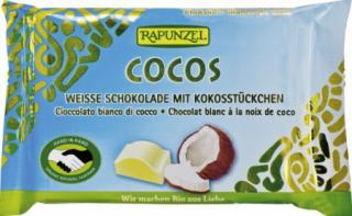 CIOCOLATA ALBA CRISTALINO CU BUCATELE DE COCOS  100 G