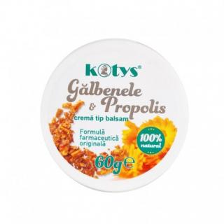 CREMA TIP BALSAM CU GALBENELE SI PROPOLIS 60G KOTYS