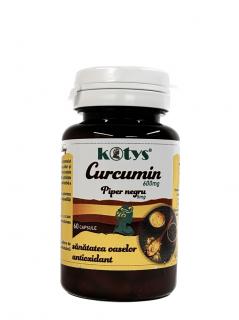 CURCUMA 600MG+PIPER NEGRU 5MG 60CPS KOTYS