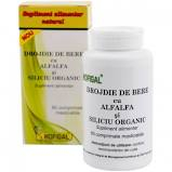 DROJDIE BERE ALFAALFA SILICIU ORGANIC 60 CPR