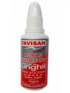 FAVICLEAR FVS 2 - DIZOLVANT PENTRU LAC DE UNGHII FARA ACETONA 30 ML