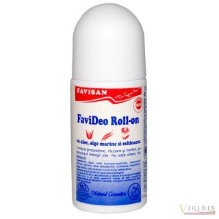 FAVIDEO ROLL-ON CU ALOE, ALGE MARINE SI ECHINACEA  50 ML