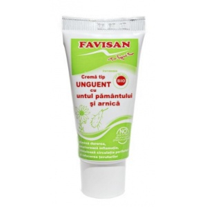 FAVIDERM - CREMA TIP UNGUENT CU UNTUL PAMANTULUI SI ARNICA 30 ML