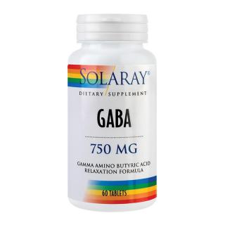 GABA 750MG 60 CPS