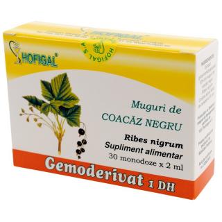 GEMODERIVAT COACAZ NEGRU 30 MONODOZE