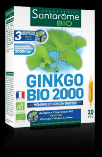 GINKGO BIO 2000 20 FIOLE