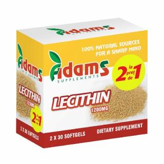 LECITINA 1200 MG 30 CPS 1+1