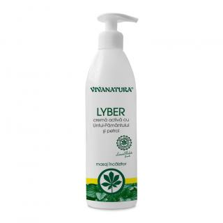 LYBER CREMA ACTIVA CU UNTUL PAMANTULUI SI PETROL 500 ML