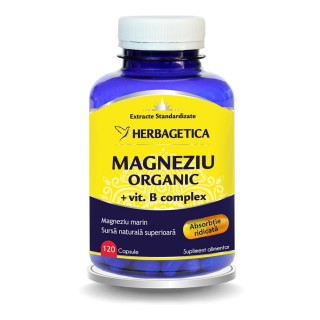 MAGNEZIU ORGANIC B-COMPLEX  120 CPS