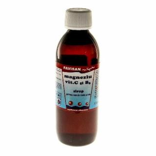 MAGNEZIU, VITAMINA C SI B6 SIROP 250 ML