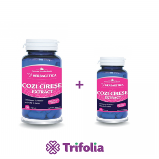 PACHET COZI DE CIRESE EXTRACT 60 +10 CPS