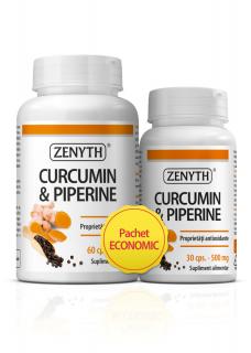 PACHET CURCUMIN  PIPERINE 60CPS+30CPS