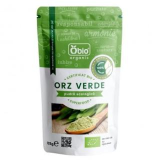 PULBERE DE ORZ VERDE RAW BIO 125 G