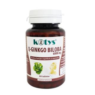 Q-GINKGO BILOBA 6000MG 60TB KOTYS