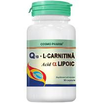 Q10 +L-CARNITIN+ALFA LIPOIC 30CPS