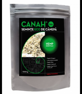 SEMINTE DECORTICATE DE CANEPA 1000 G CANAH