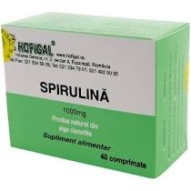 SPIRULINA 1000 MG 40 CPS