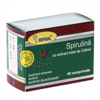 SPIRULINA 500M G+CATINA 40 CPS