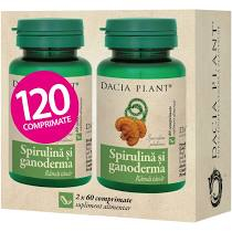 SPIRULINA SI GANODERMA 120 CPS