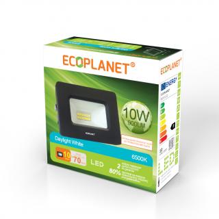 Proiector LED Ecoplanet, Slim Tablet SMD, IP65 10W (70W), 900LM, 220V, lumina rece 6500k