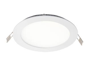 Spot LED, Ecoplanet, 12W, 1080LM, lumina calda 3000k, incastrabil, rotund D170mm, alb