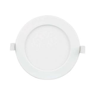 Spot LED, Ecoplanet, 24W, 2160LM, lumina calda 3000k, incastrabil, rotund, alb