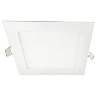 Spot LED, Ecoplanet, 24W, 2160LM, lumina rece 6500k, incastrabil, patrat, alb