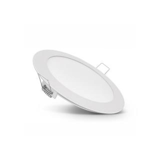 Spot LED incastrat (ST) Ecoplanet, 15W, 1350LM, F, lumina calda 3000K, rotunda D195x19mm, sticla mata