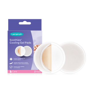 Compresa Soothies   Lansinoh pentru calmarea si protejare mameloane crapate x2 bucati