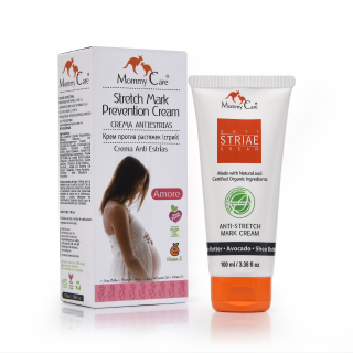 Crema anti striae pentru prevenirea vergeturilor 100ml, Mommy Care