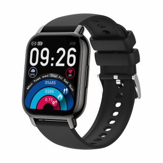 Smartwatch Tio 1.85 inch 280mAh Activitate Fitness Pedometru Bataile inimii Rezistenta la apa Apeluri Bluetooth Android iOS