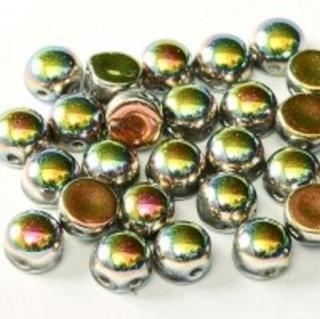 Cabochon 6 mm Crystal Vitrail Full 2hole