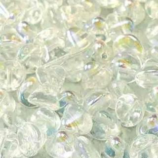 Margele cehesti Button 4 mm Crystal Full AB