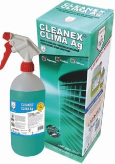 Agent de curatare CLEANEX CLIMA Argint LBXCLCL001, cu actiune dezinfectanta pentru aparate de aer conditionat - flacon 1 litru