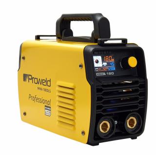 Aparat sudura Proweld MMA 180DLS  LCD invertor sudare, MMA LiftTIG cu masca profesionala Proweld LY-800H