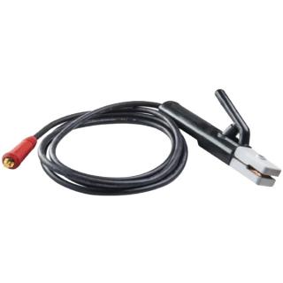 Cablu cu cleste electrod pentru sudura MMA cu conector mare DX50, lungime 2 m, grosime 25 mmp, max 300A