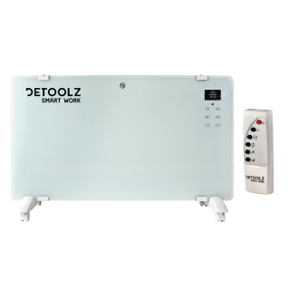 Convector electric Detoolz DZ-EI114 1000W 2000W, alb, wifi