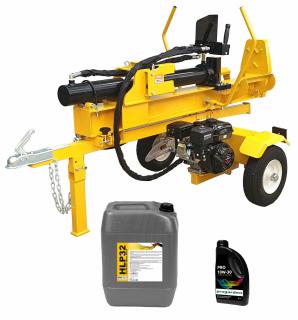 Despicator busteni ProGARDEN LS22T-1050 51300LS22, 22T, benzina, tractabil, Dmax 500mm cu ulei de motor si ulei hidraulic inclus