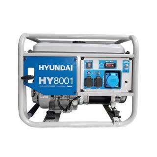 Generator de curent monofazic 7,5 kW HYUNDAI HY8001 + kit de roti