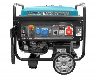 Generator de curent pe benzina Konner  Sohnen KS 12-1E 1 3 ATSR, 11.5 kVA, benzina, 18.5 CP, monofazat   trifazat, AVR, bobinaj cupru, pornire electrica