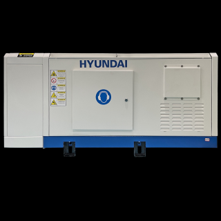 Generator de curent trifazat cu motor diesel HYUNDAI DHY20L, 22 KVA max.