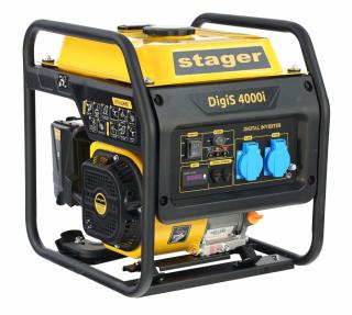 Generator digital invertor Stager DigiS 4000i G2 5160000002 4kW, monofazat, benzina, bobinaj cupru, mod eco